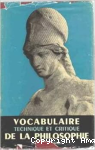 VOCABULAIRE TECHNIQUE ET CRITIQUE DE LA PHILOSOPHIE